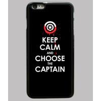 keep calm and choose the captain