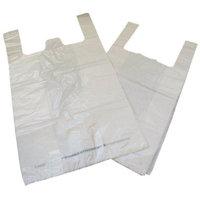 Kendon White Carrier Bag Bio-Degradable - Pack of 1000
