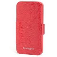 Kensignton Folio Wallet for iPhone 5 - Red Snake -- Doubles as Stand