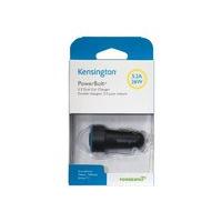 Kensington Powerbolt Dual Car Charger - Power Adapter - Car - 13 Watt - 5.2 A - 2 Output Connectors (usb (power Only)) - Black