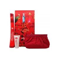 Kenzo Flower Tag Gift Set 100ml EDT + 50ml Body Lotion + Make Up Bag