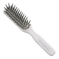 Kent AH10W AirHeadz Narrow Fat Pin Cushioned Hair Brush - White