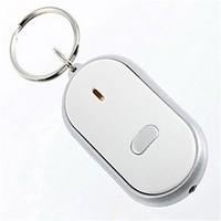 Key Chain Circular High Quality Prevent Loss / Whistle Silver ABS