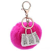 Key Chain Key Chain Peach Metal / Plush