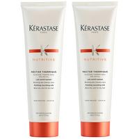 Kerastase Nutritive Duo Pack: Nectar Thermique Polishing Nourishing Milk 150ml x 2