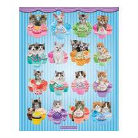 Keith Kimberlin Kittens Cupcakes - Mini Poster - 40 x 50cm