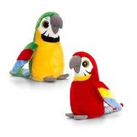 Keel Toys Deluxe 25cm Sparkle Eyes Parrot