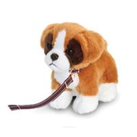 keel toys standing dog 12cm brown puppy