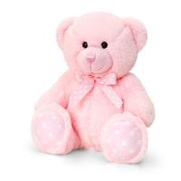 Keel Toys 25cm Baby Spotty Bear - Pink