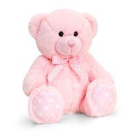 keel toys 35cm baby spotty bear pink