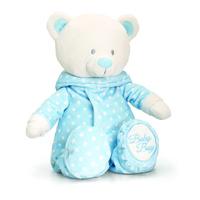 Keel Toys Baby Bear In Romper - 25cm Blue