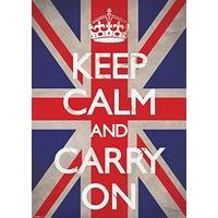 Keep Calm & Carry On - Union Jack