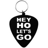 Keychain - Ramones - Hey Ho, Lets Go - 4.5 x 6cm - Rubber - Pyramid