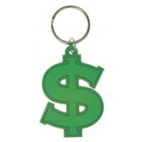 Key Ring Dollar Sign Rubber