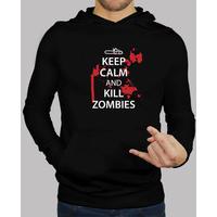 keep calm and kill zombies chainsaw