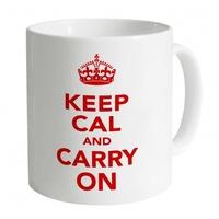 keep cal and carry on mug