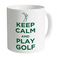 Keep Calm and Play Golf Mug