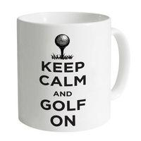Keep Calm and Golf On Mug