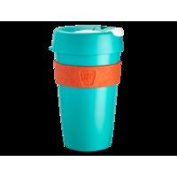 KeepCup Green, Orange & White Reusable Cup