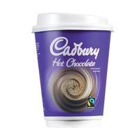 kenco 2go instant cadbury hot chocolate in a 12oz 340ml cup pack of 8