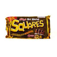 Kelloggs Chocolate Caramel Krispie Squares 4 Pack