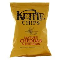 Kettle Chips Mature Cheddar and Red Onion