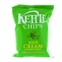 Kettle Chips Sour Cream and Onion
