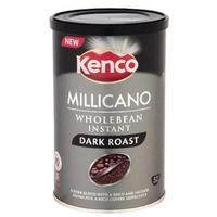 Kenco Millicano 95g Wholebean Instant Dark Roast Coffee in a Tin