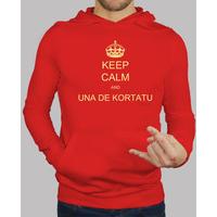 keep calm and one of kortatu (boys sweatshirt)