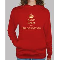 keep calm and one of kortatu (hooded girl)