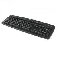 kensington wired usb uk keyboard black 1500109