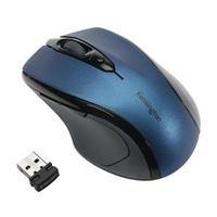 kensington pro fit mid size usb blue wireless mouse k72421ww