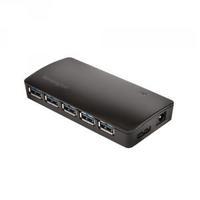 Kensington USB 3.0 7-Port Hub and Charger Black K33980EU