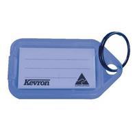 Kevron Plastic Clicktag Key Tag Blue Pack of 100 ID5BLU100