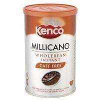 Kenco Millicano 100g Wholebean Instant Caffeine Free Coffee in a Tin