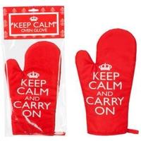 Keep Calm & Carry On Oven Glove