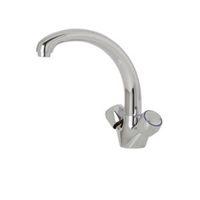 Keld Chrome Effect Monobloc Tap