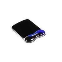 Kensington Duo Gel Wave Mouse Wristrest Black/Blue: KENSINGTON