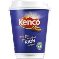 kenco 2go 340ml instant black coffee drink in a cup pack of 8 cups