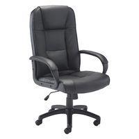 Keno Leather Chair Keno Leather With Black Base