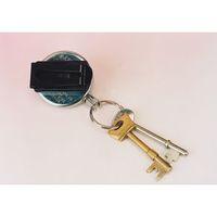 KEY REELS - HEAVY DUTY MODEL WITH SPRING CLIP PACK OF 6