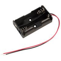 keystone 2463 battery holder for 2 x aa and flying leads