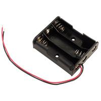 keystone 2465 battery holder for 3 x aa and flying leads