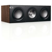 kef q200c q200 centre speaker in european walnut three way bass reflex ...