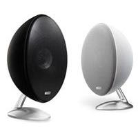 KEF E301 Satellite Speakers In Black, 2 way bass reflex, uni q driver array, aluminium tweeter