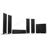 kef t105 t 105 51ch home theatre speaker system in black with free yam ...