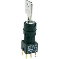 Key switch 1 x 90 ° APEM A018323 1 pc(s)