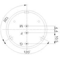 KEPO KPT3-G4010G-6247 piezo transducer 3.4 ± 0.5 kHz 40 mm