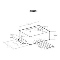 kemo m015n voltage halving dc dc converter module component