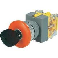 Key switch 250 Vac 5 A 2 x (On)/Off/(On) 2 x 45 ° Conrad Components Y090-A-20YM/33 IP40 1 pc(s)